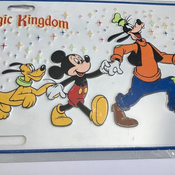 Walt Disney Mickey Mouse Collectible Metal Plaque - Picture 3 of 6